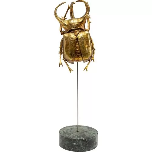 Διακοσμητικό Επιτραπέζιο Σκαθάρι Atlas Χρυσό 7x6x24 εκ. (PL)