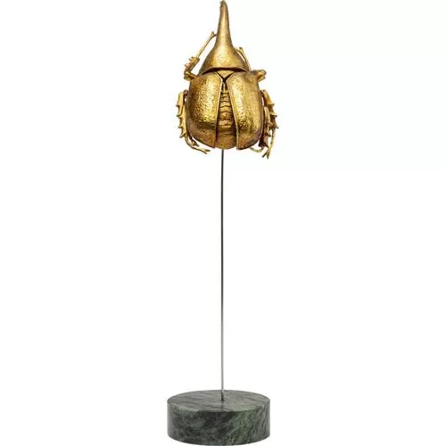 Διακοσμητικό Επιτραπέζιο Σκαθάρι Hercules Χρυσό 8x6x27 εκ. (PL)