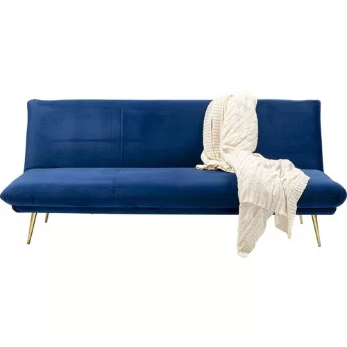 Καναπές-Κρεβάτι Soda Μπλε 188x112 εκ.