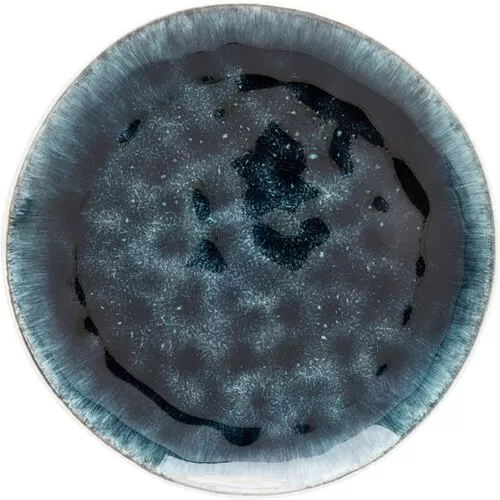 Πιάτο Mustique Σκούρο Μπλε Κεραμικό Ø21 εκ.