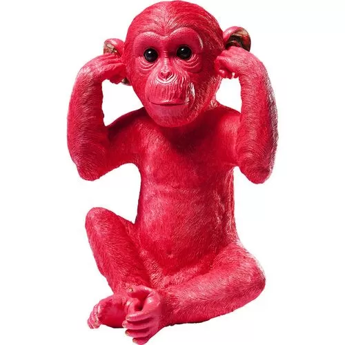 Κουμπαράς Monkey Kikazaru Κόκκινος (PL)