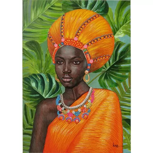 Πίνακας Σε Καμβά Αφρικανική Ομορφιά