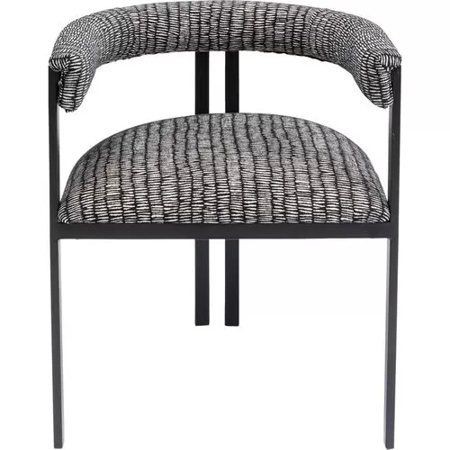 Καρέκλα Chair Με Μπράτσα Paris S&P Γκρι