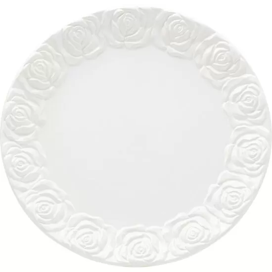 Πιάτο Rosa Λευκό Ø35 εκ.