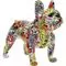 Διακοσμητική Επιτραπέζια Φιγούρα Χρωματιστή Κόμικ Σκυλί